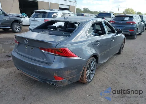 2017 Lexus Is 200T from USA, damaged, VIN JTHBA1D25H5041017